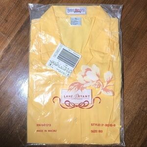 Bridge Gate VTG Lane Bryant 90s Button Down B2 Sleeveless Bridge Gate NEW Shirt